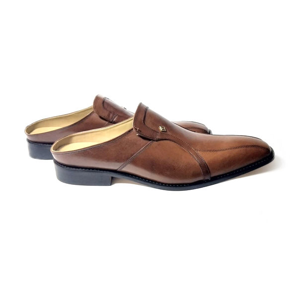 LongToe Half Shoe -Tan - Sandal Stride
